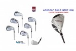 AGXGOLF GIRLS RIGHT HAND TCI SERIES IRON SET: w/#3 HYBRID + 5, 6, 7, 8 & 9 IRONS + PW + OPTIONAL SAND WEDGE:  ALL SIZES
